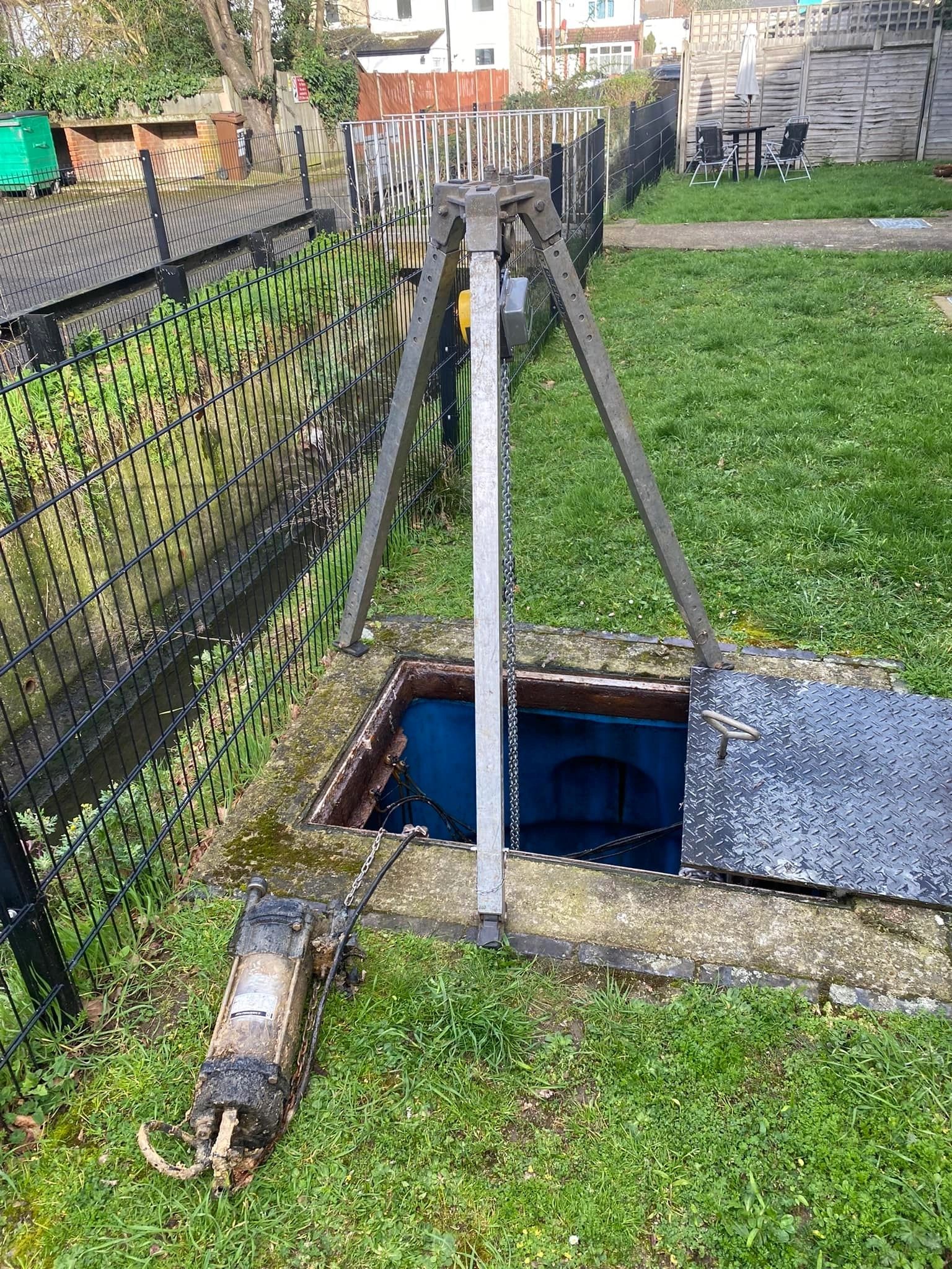 Wastewater treatment plant equipment
